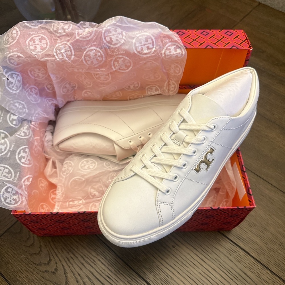 Tory Burch Amalia Calf Leather Sneaker